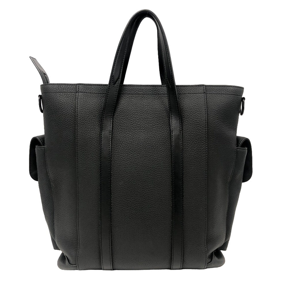 LOUIS VUITTON Tote Bag M58479 leather black Listopher Tote Bag Taurillon Clemence mens Used Authentic