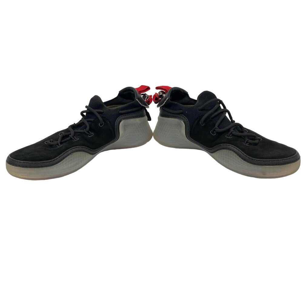 Christian Louboutin sneakers Suede, Rubber black 45 mens 45 Used Authentic