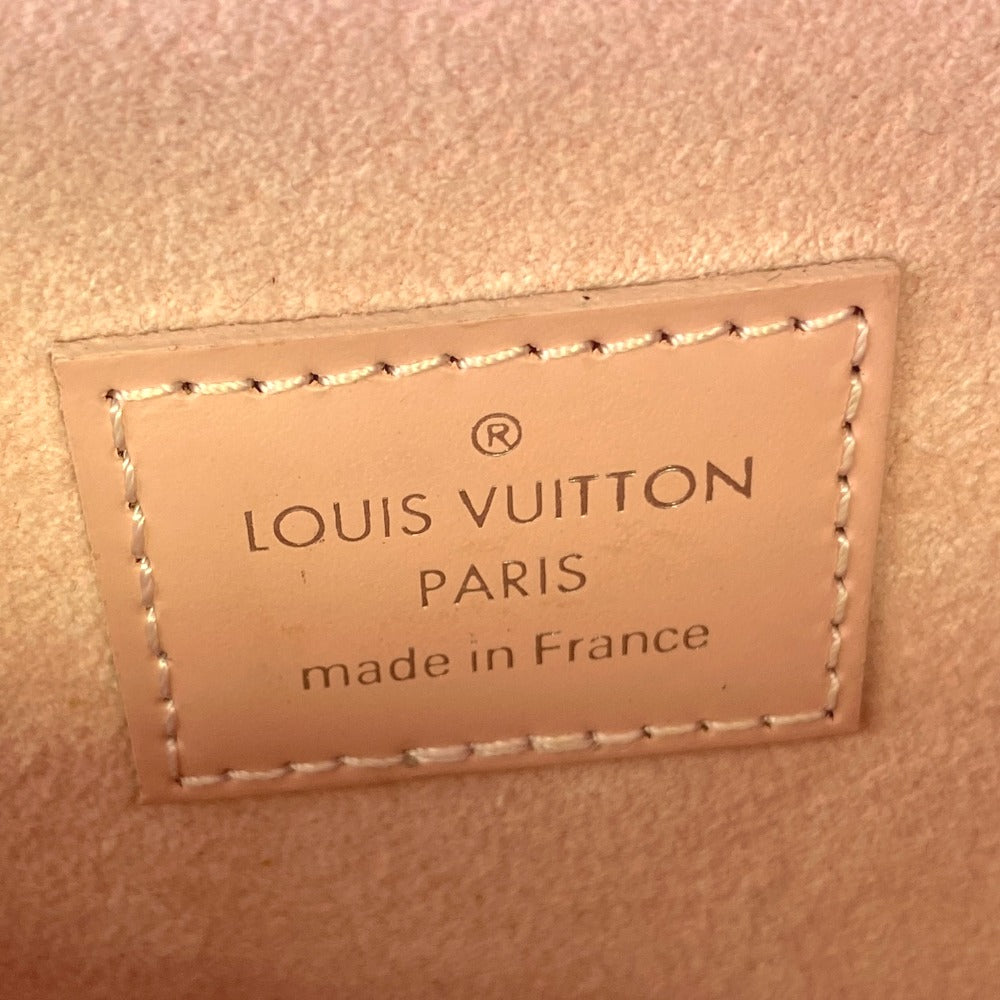 LOUIS VUITTON Long Wallet Purse M62467 leather pink Chain wallet Epi Pochette ferry Women Used Authentic