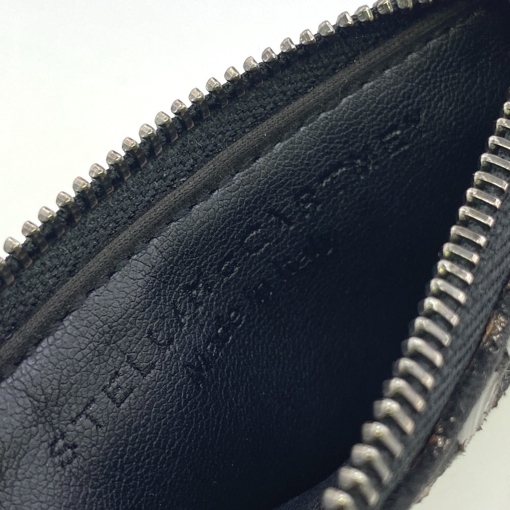 Stella McCartney Coin case polyester black Falabella Women Used Authentic