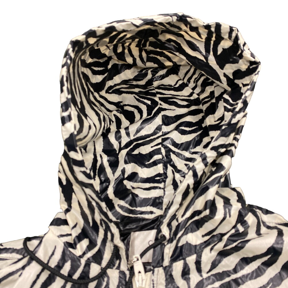 CELINE Nylon jacket 2W537260Q Nylon black 44 22Stainless Steel Zebra look loose cut jacket mens 44 Used Authentic