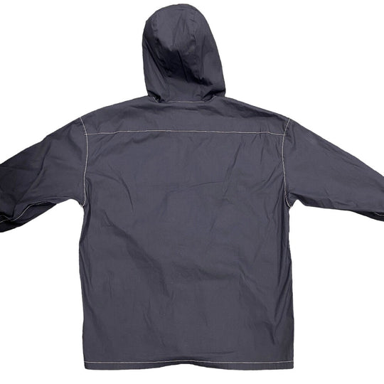 PRADA Hoodie SC686 Cotton, Nylon Navy 23Stainless Steel XS mens Used Authentic