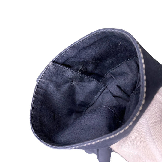 PRADA Hoodie SC686 Cotton, Nylon Navy 23Stainless Steel XS mens Used Authentic