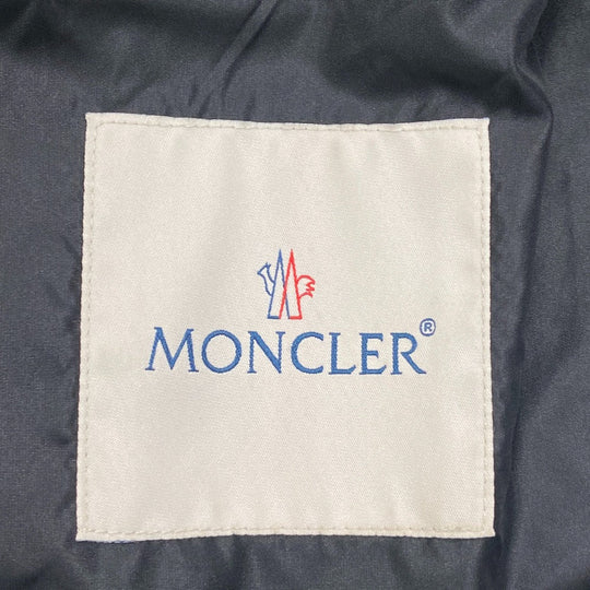 MONCLER Other outerwear Nylon black Coat 21 years HIENGU Women zero size Used Authentic