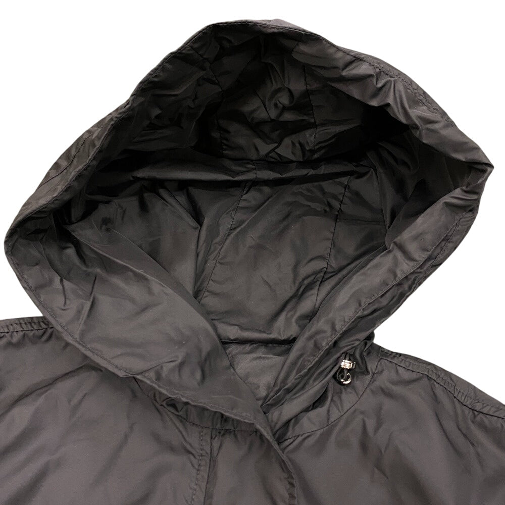 MONCLER Other outerwear Nylon black Coat 21 years HIENGU Women zero size Used Authentic