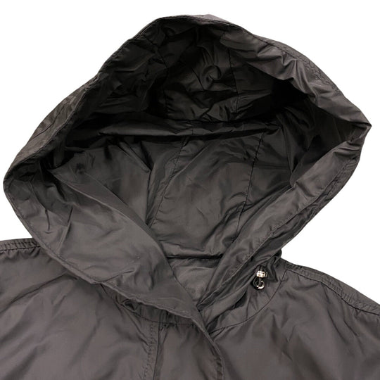 MONCLER Other outerwear Nylon black Coat 21 years HIENGU Women zero size Used Authentic