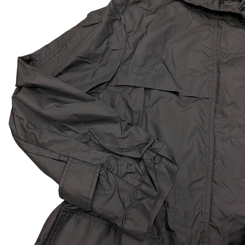 MONCLER Other outerwear Nylon black Coat 21 years HIENGU Women zero size Used Authentic