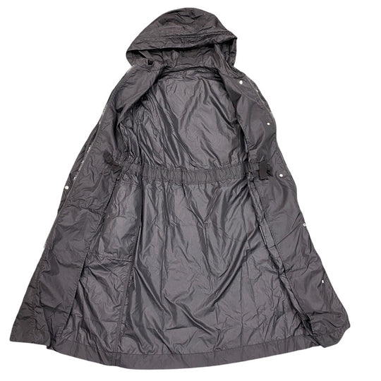 MONCLER Other outerwear Nylon black Coat 21 years HIENGU Women zero size Used Authentic