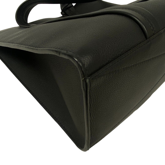 LOUIS VUITTON Tote Bag M57308 leather black LV Aerogram mens Used Authentic