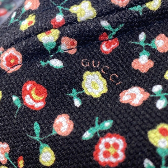 GUCCI cap 638300 cotton Brown Liberty Floral Women M Used Authentic
