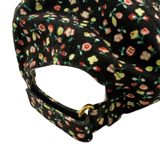 GUCCI cap 638300 cotton Brown Liberty Floral Women M Used Authentic