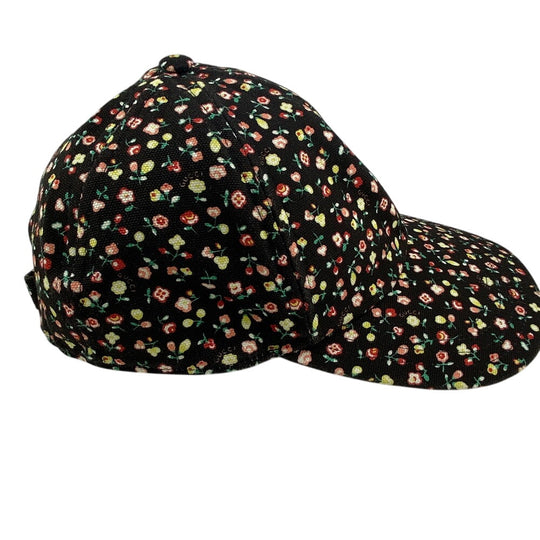 GUCCI cap 638300 cotton Brown Liberty Floral Women M Used Authentic