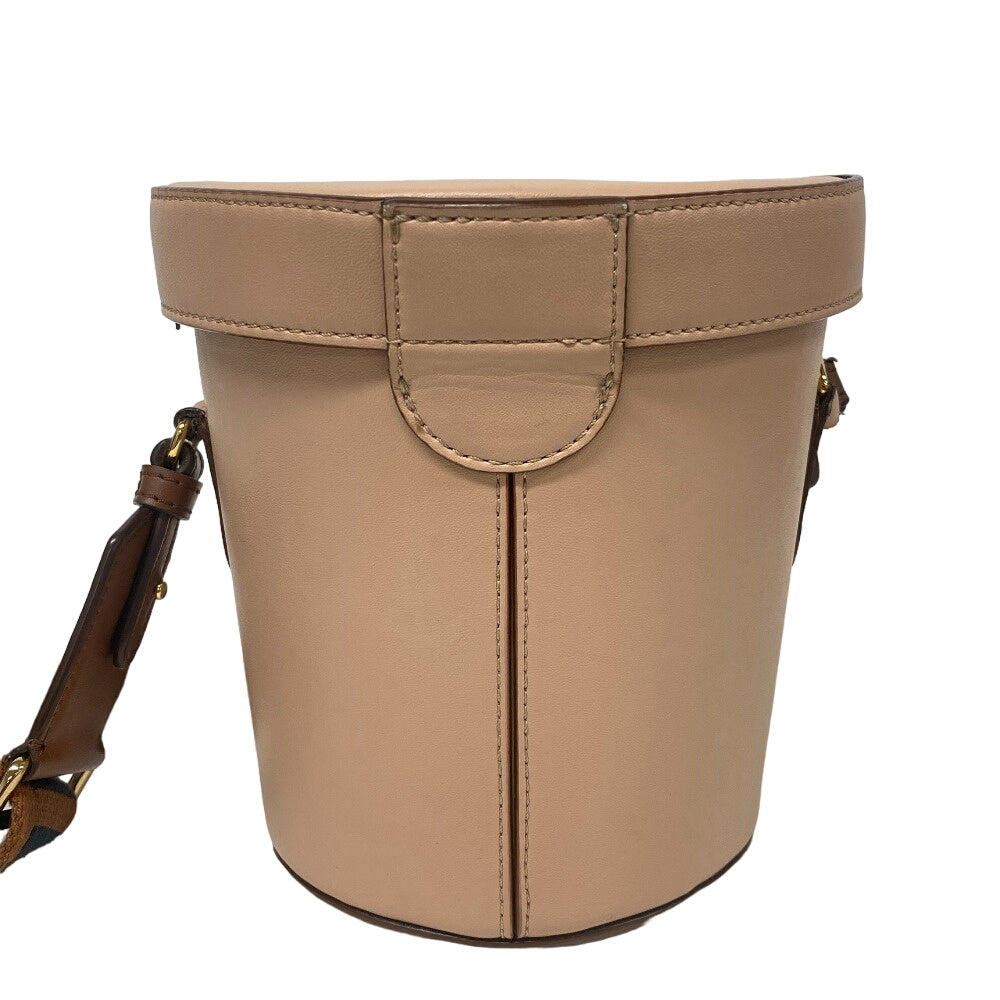 Stella McCartney Shoulder Bag leather pink Bucket Women Used Authentic