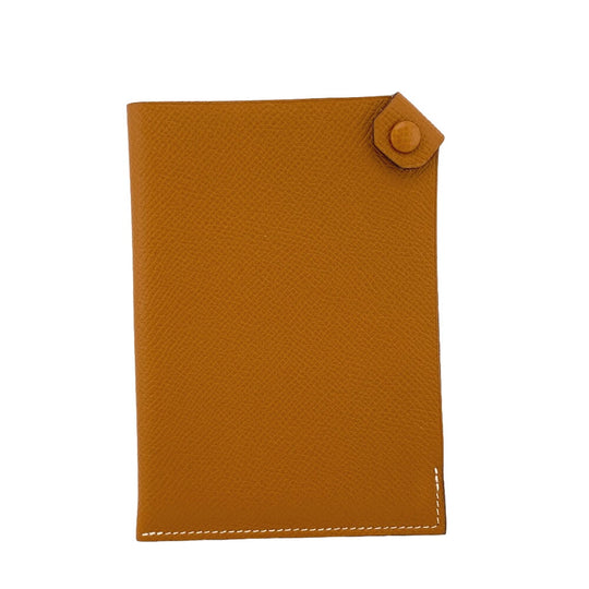 HERMES passport case Epsom Brown 2016 Talmac PM Women(Unisex) Used Authentic