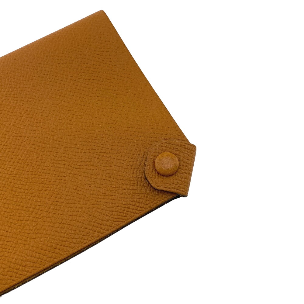 HERMES passport case Epsom Brown 2016 Talmac PM Women(Unisex) Used Authentic
