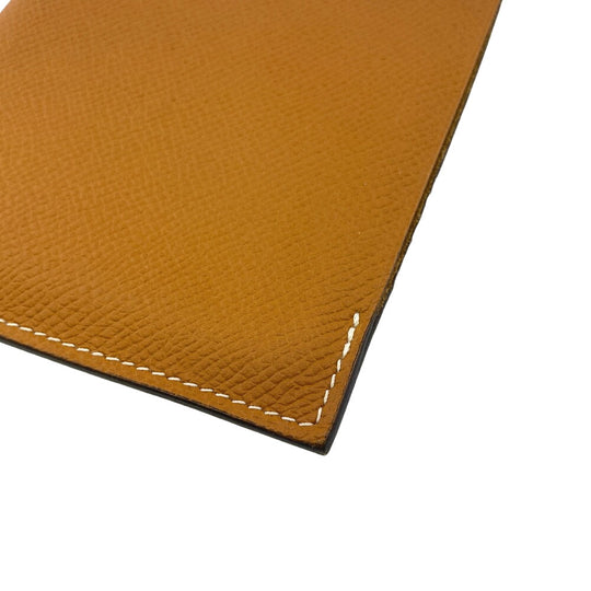 HERMES passport case Epsom Brown 2016 Talmac PM Women(Unisex) Used Authentic