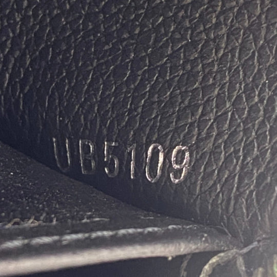 LOUIS VUITTON Long Wallet Purse M62622 leather black Zip Around LV Logo Zippy Lock Me mens Used Authentic
