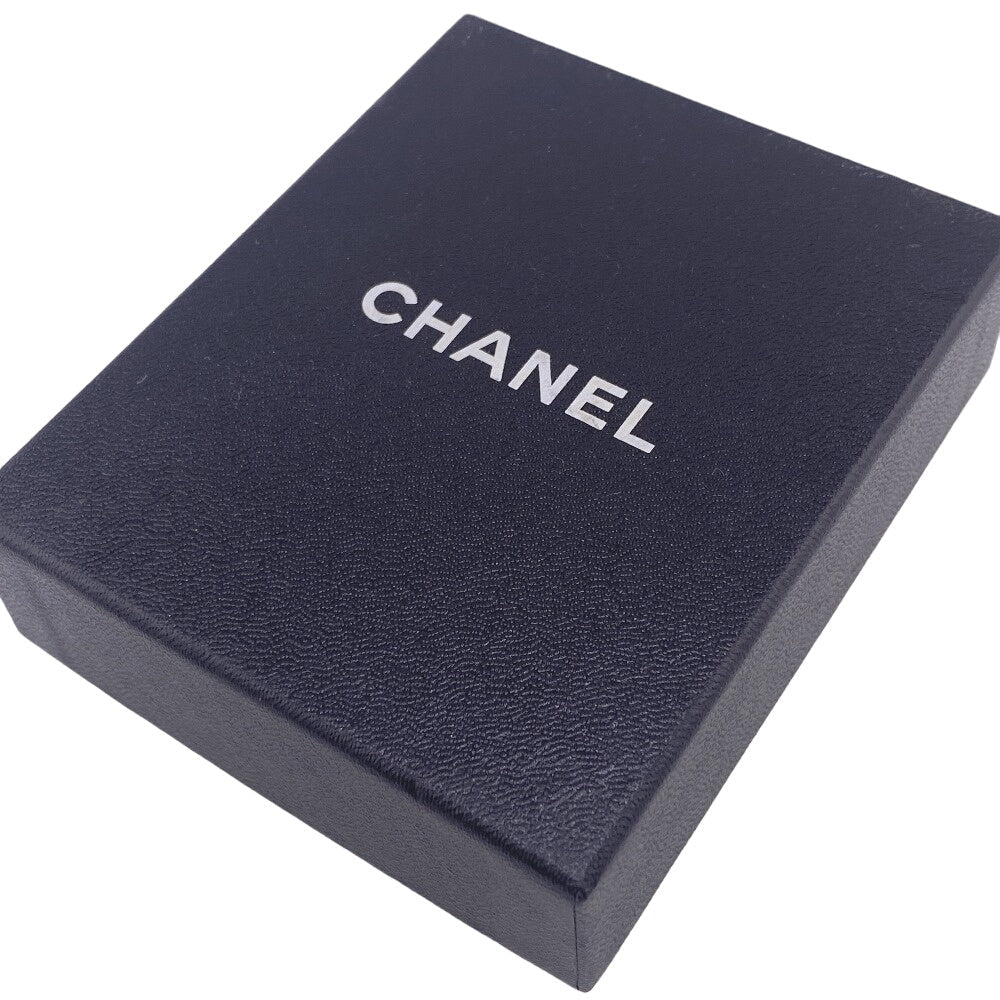 CHANEL Brooch leather black 94P COCO Mark Name tag unisex(Unisex) Used Authentic