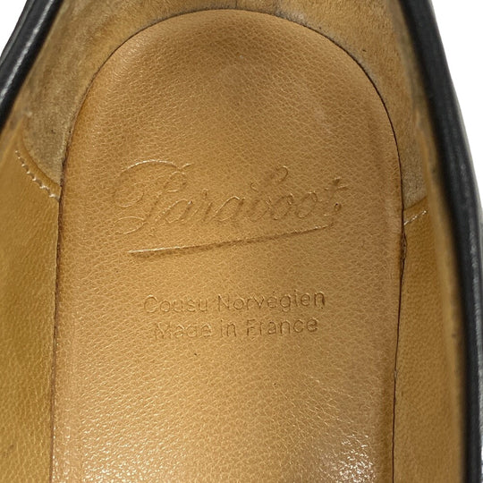 Paraboot loafers 78626 leather black Bit loafer ORSAYTI Women 4 1/2 Used Authentic