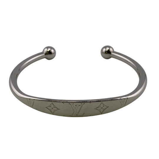 LOUIS VUITTON Bangle M64840 Gold Plated Silver Junk unisex(Unisex) Used Authentic