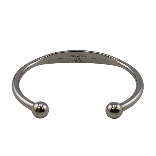 LOUIS VUITTON Bangle M64840 Gold Plated Silver Junk unisex(Unisex) Used Authentic