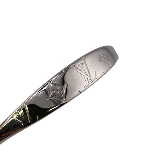 LOUIS VUITTON Bangle M64840 Gold Plated Silver Junk unisex(Unisex) Used Authentic