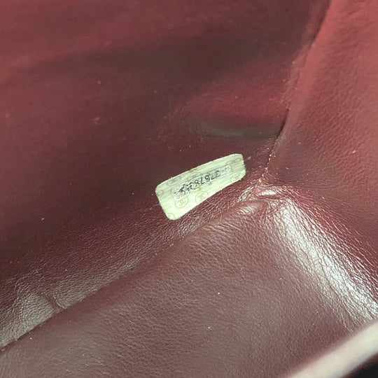 CHANEL Shoulder Bag lambskin black Single flap Double Chain COCO Mark Deca Trasse Women Used Authentic