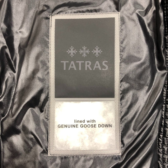 TATRAS Down jacket LTLA21A4223-D Nylon black mens 02 Used Authentic