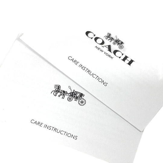 COACH Shoulder Bag F76669 leather Brown Signature Small Paxton Duffle Women Used Authentic