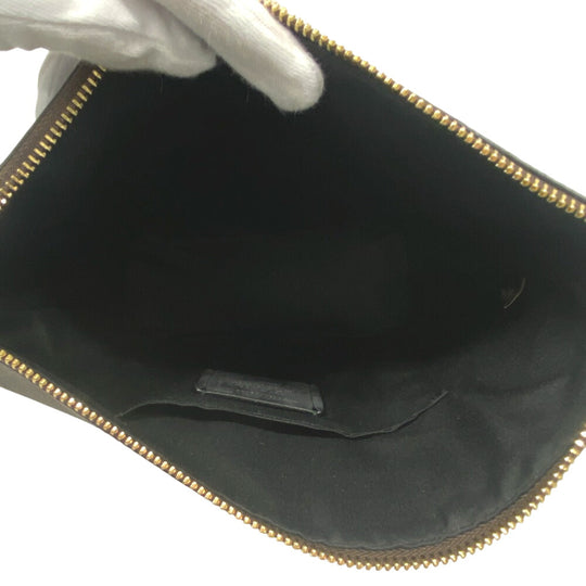 COACH Shoulder Bag F76669 leather Brown Signature Small Paxton Duffle Women Used Authentic