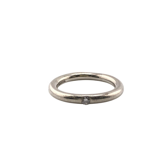 TIFFANY&Co. Ring Silver925, Diamond Silver SV925 Diamond Women(Unisex) Used Authentic