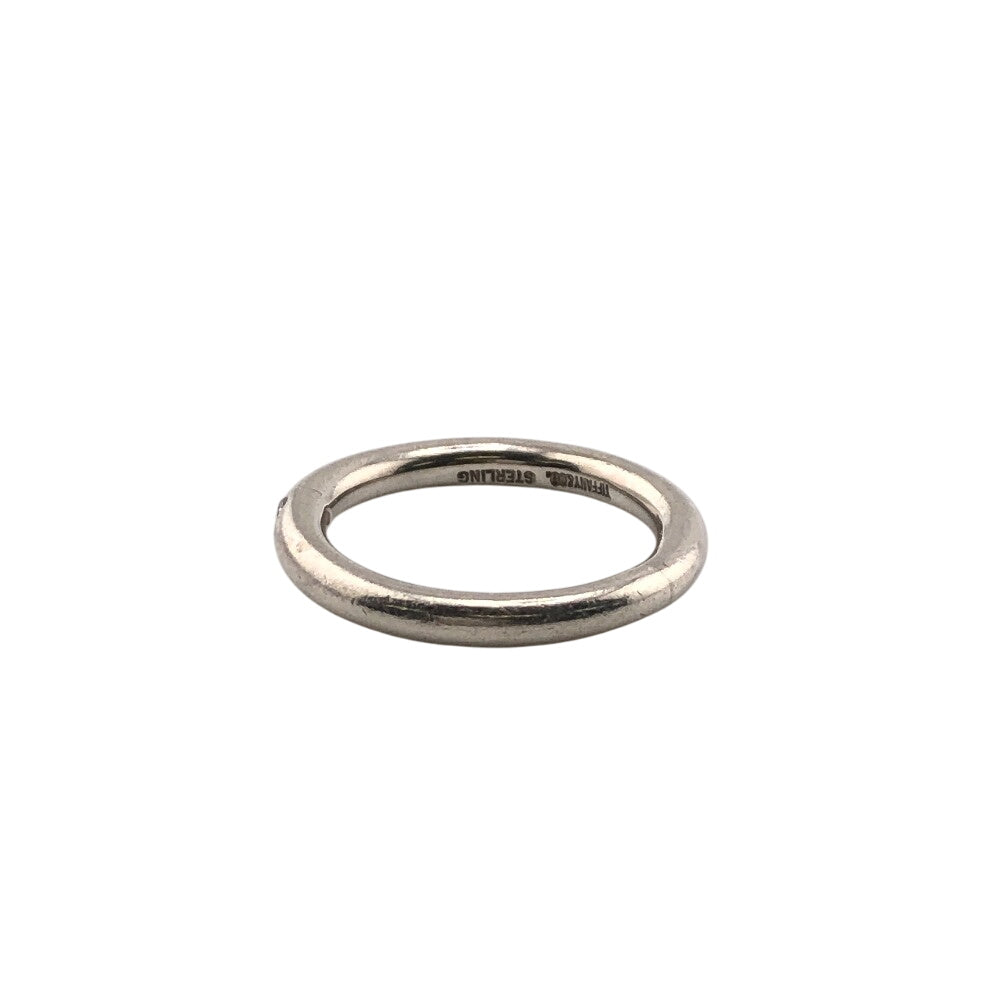 TIFFANY&Co. Ring Silver925, Diamond Silver SV925 Diamond Women(Unisex) Used Authentic