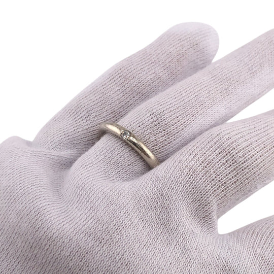 TIFFANY&Co. Ring Silver925, Diamond Silver SV925 Diamond Women(Unisex) Used Authentic