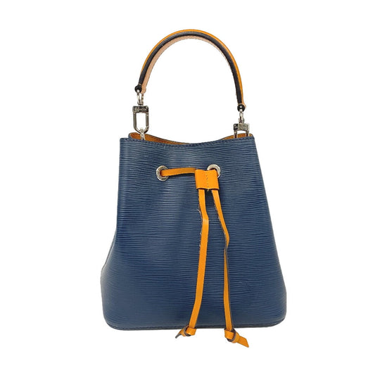 LOUIS VUITTON Shoulder Bag M53610 leather Navy 2WAY handbag Epi Neo Noe BB Women Used Authentic