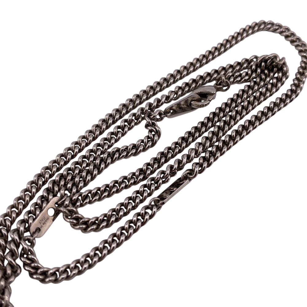 LOUIS VUITTON Necklace OB0198 Gold Plated Silver Collier Astro LV Galaxy Women Used Authentic