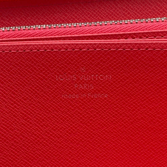 LOUIS VUITTON Long Wallet Purse M83074 leather Pink Sky Zip Around Epi Zippy wallet Women Used Authentic