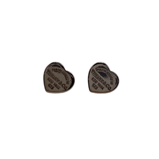 TIFFANY&Co. Pierce Silver925 Silver 925 2.1g For both ears Return to TIFFANY & Co. Heart tag Women Used Authentic