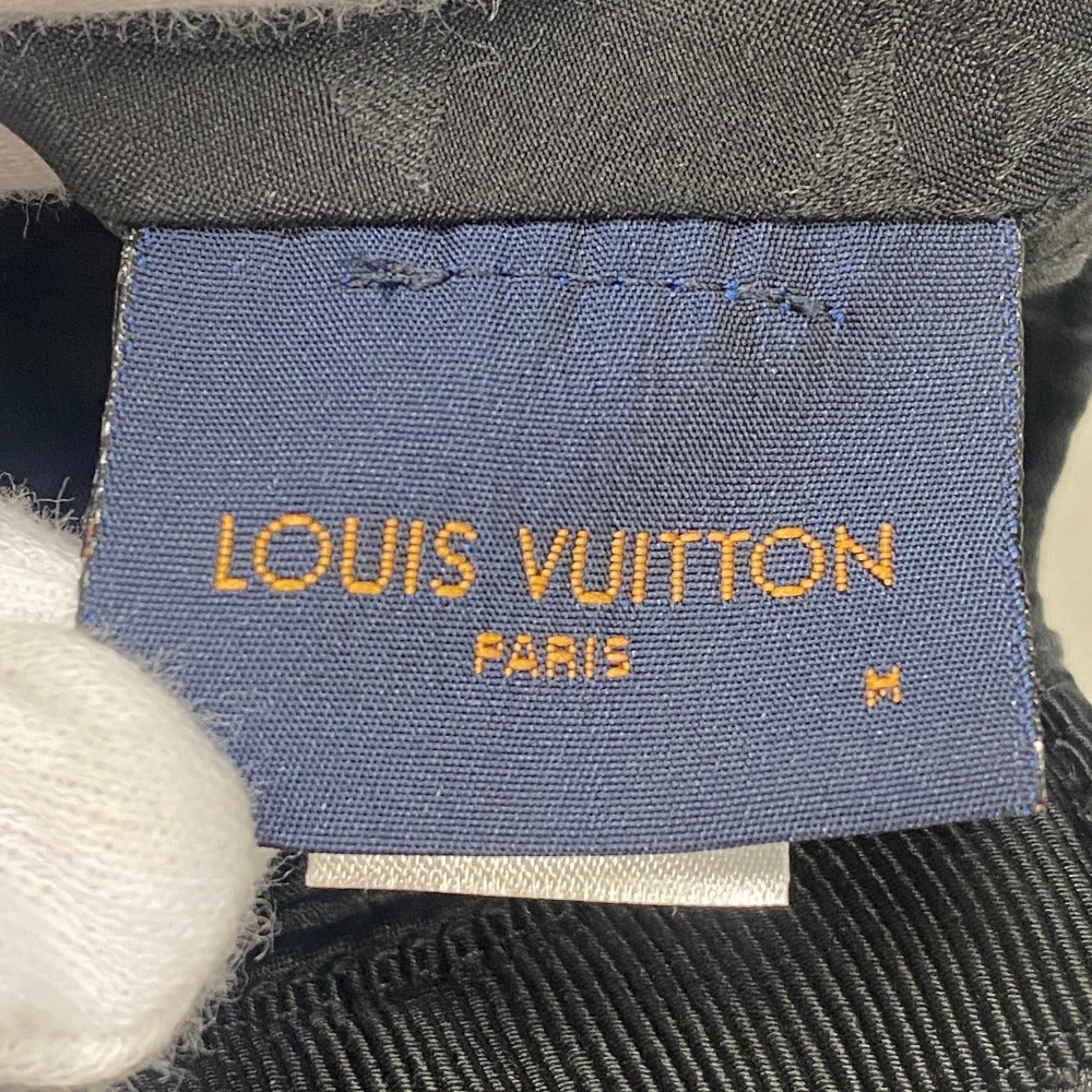 LOUIS VUITTON cap M77306 leather black Cruiser unisex(Unisex) Used Authentic