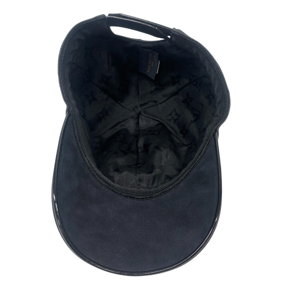 LOUIS VUITTON cap M77306 leather black Cruiser unisex(Unisex) Used Authentic