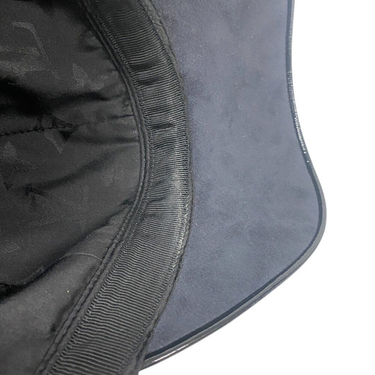 LOUIS VUITTON cap M77306 leather black Cruiser unisex(Unisex) Used Authentic