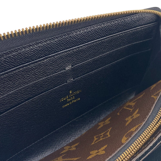 LOUIS VUITTON Long Wallet Purse M61855 leather Brown Zip Around Monogram Zippy wallet Retiro Women Used Authentic