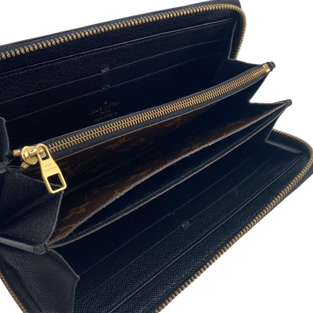 LOUIS VUITTON Long Wallet Purse M61855 leather Brown Zip Around Monogram Zippy wallet Retiro Women Used Authentic