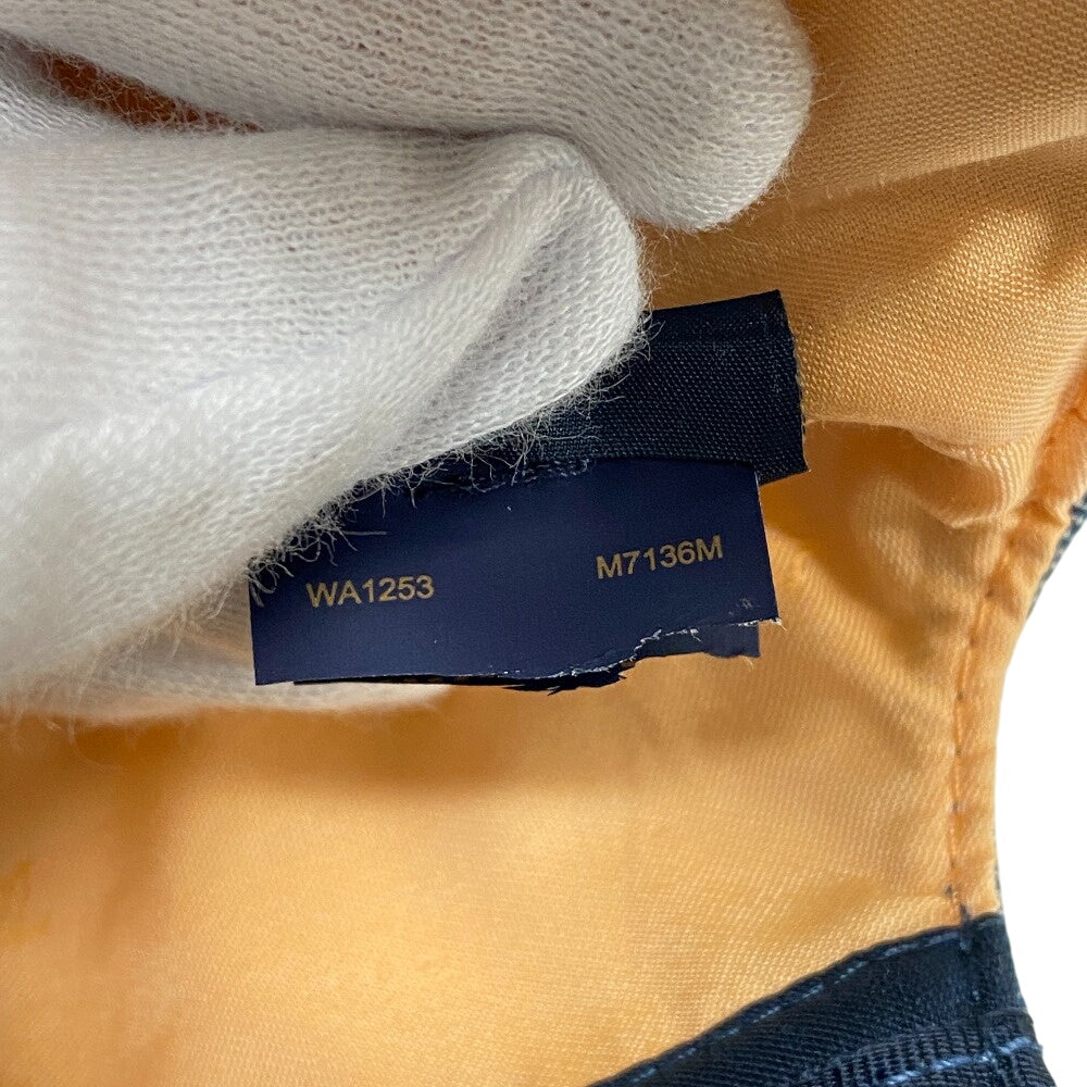 LOUIS VUITTON cap M7136M denim blue monogram constellation unisex(Unisex) Used Authentic