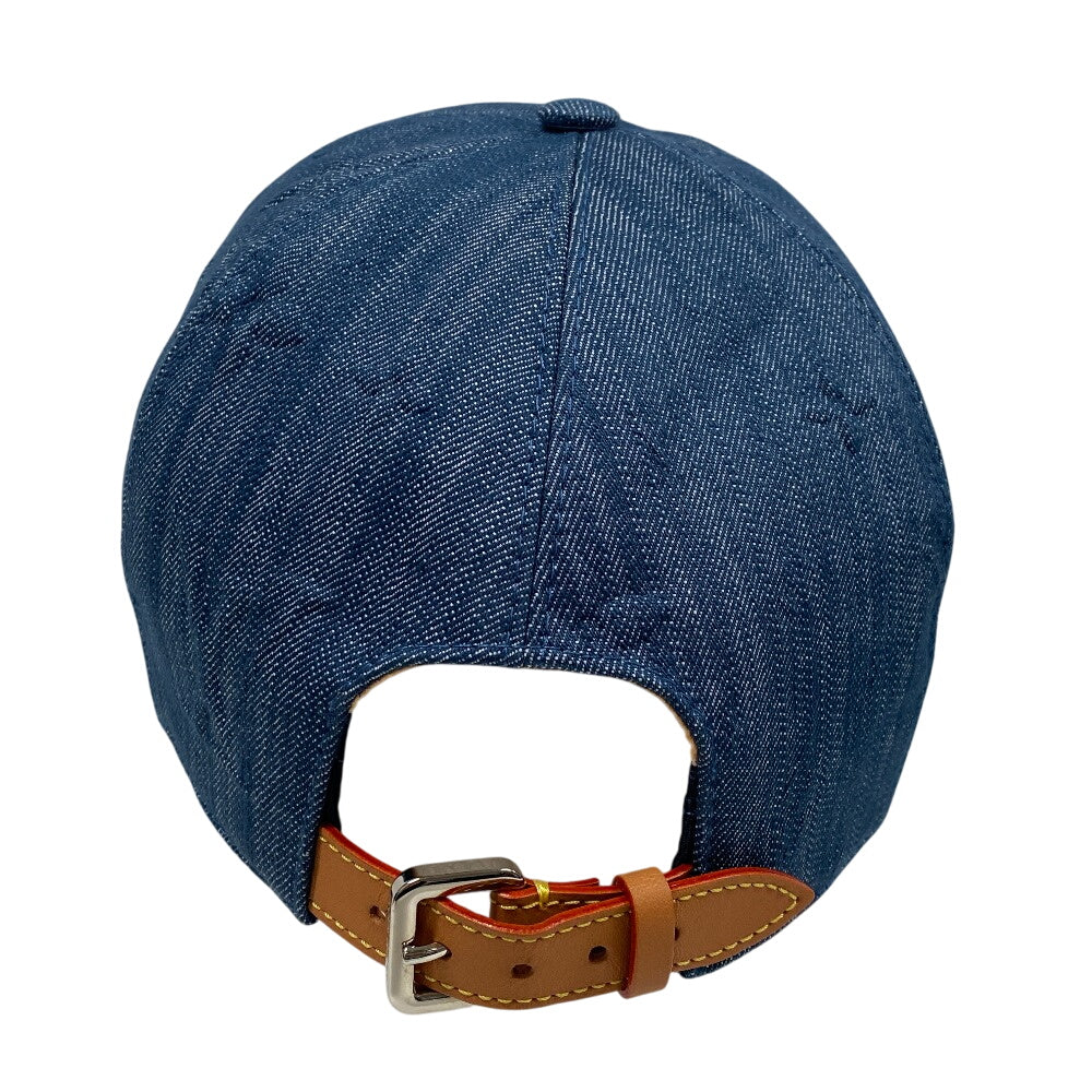 LOUIS VUITTON cap M7136M denim blue monogram constellation unisex(Unisex) Used Authentic