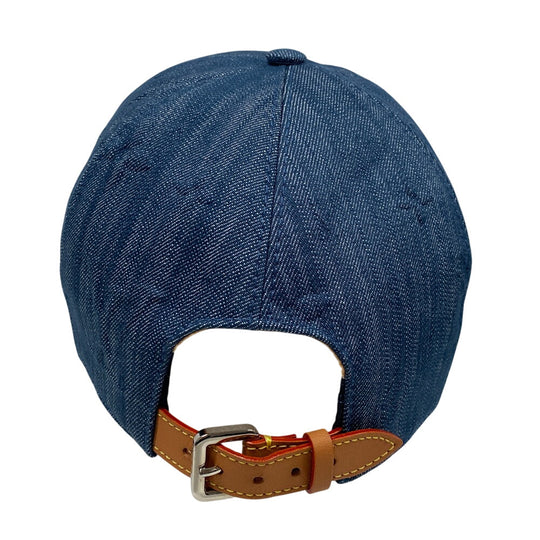 LOUIS VUITTON cap M7136M denim blue monogram constellation unisex(Unisex) Used Authentic