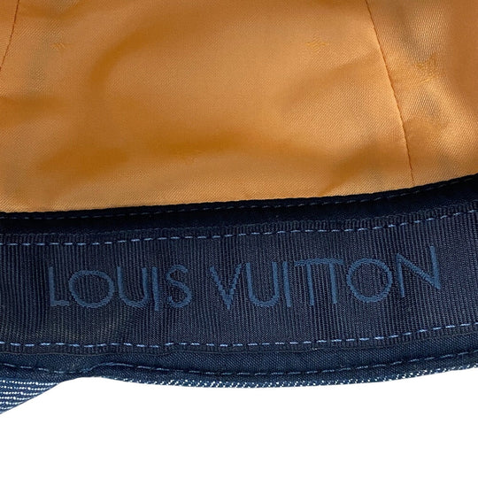 LOUIS VUITTON cap M7136M denim blue monogram constellation unisex(Unisex) Used Authentic