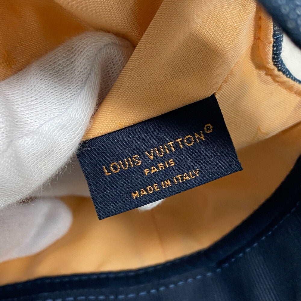 LOUIS VUITTON cap M7136M denim blue monogram constellation unisex(Unisex) Used Authentic