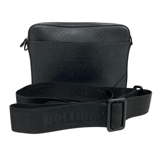 LOUIS VUITTON Messenger bag M69827 Monogram black Monogram shadow duo mens Used Authentic