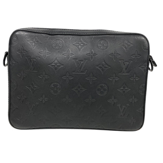 LOUIS VUITTON Messenger bag M69827 Monogram black Monogram shadow duo mens Used Authentic