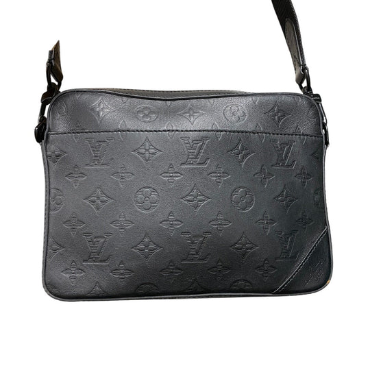 LOUIS VUITTON Messenger bag M69827 Monogram black Monogram shadow duo mens Used Authentic
